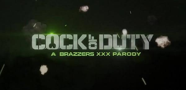  Pornstars Like it Big - (Jasmine Jae, Monique Alexander, Stella Cox, Danny D) - Cock Of DutyA XXX Parody - Trailer preview - Brazzers